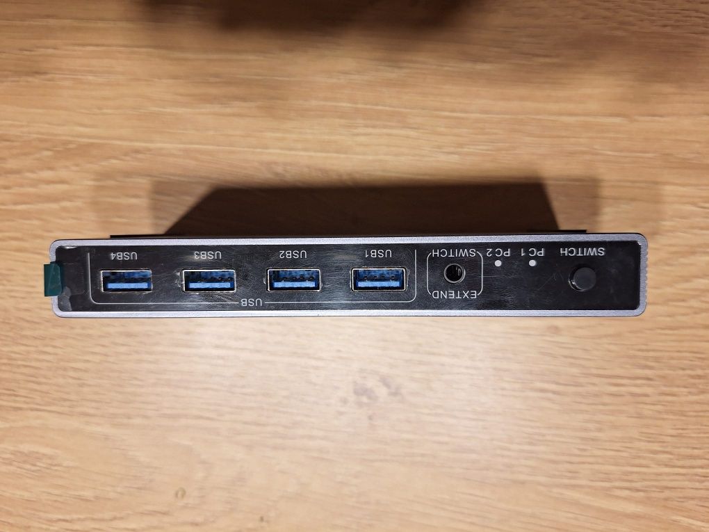 Axum USB 3.0 HDMI KVM Switch – przełącznik 2 w 1 dla dwóch komputerów
