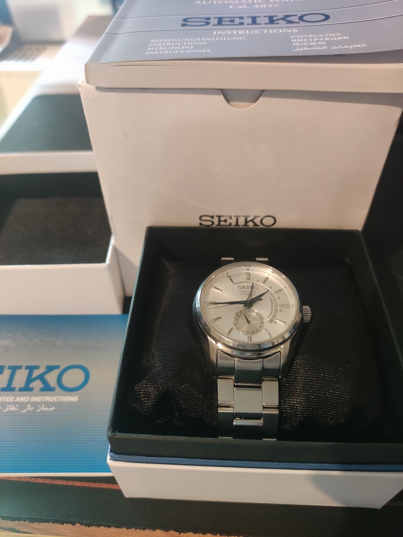 Rzadki zegarek automatyczny seiko presage ssa349j1