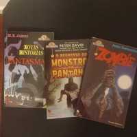 Pack 3 livros de Terror