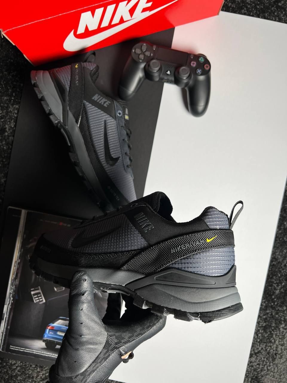 Чоловічі Зимові кросівки Nike Rivah Gore-Tex Termo Сірі