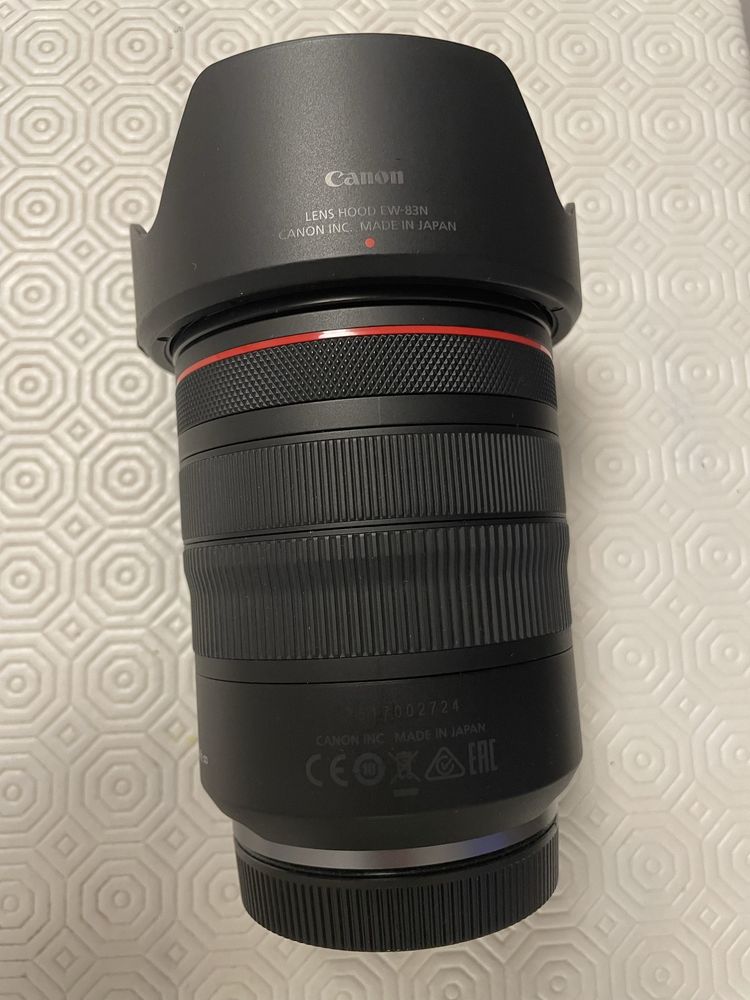 Vendo Lente Canon RF 24mm-105mm