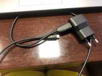 carregador samsung preto