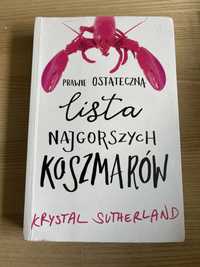 Prawie ostateczna lista najgorszych koszmarów Krystal Sutherland