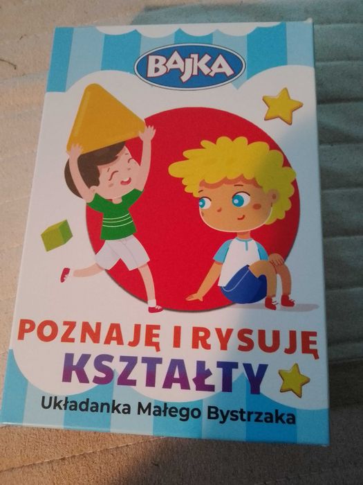 Poznaje kolory i Poznaje i rysuje kształty układanka małego Bystrzak