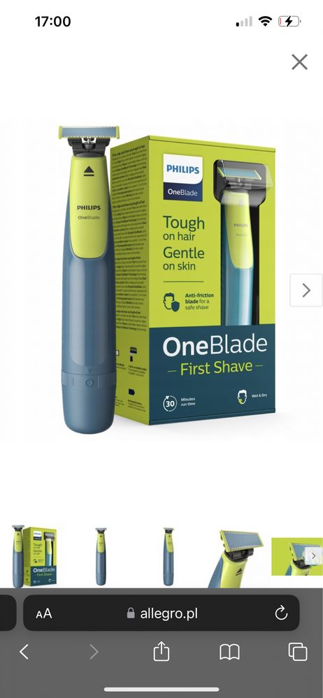 Philips ONEBLADE!! Hit najlepsza golarka