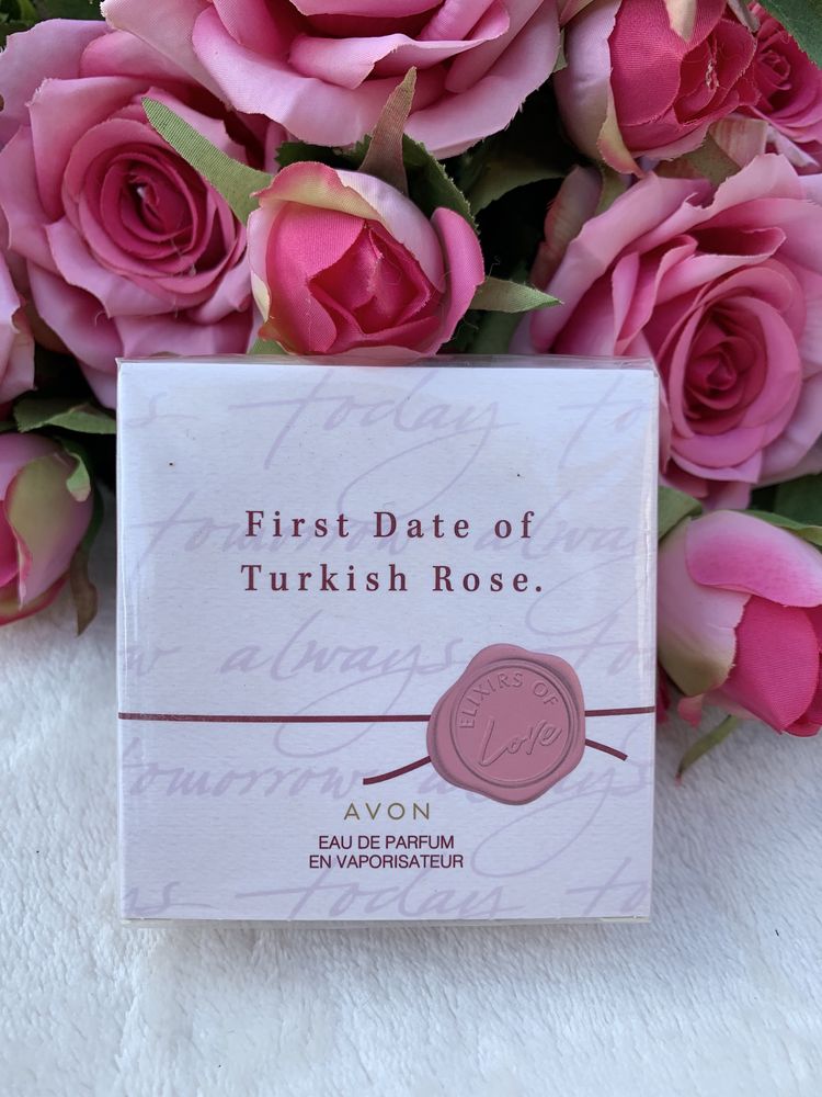 Perfum First Date of Turkish Rose AVON woda perfumowana