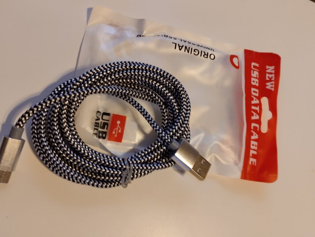 Kabel USB typu C nowy 2 m