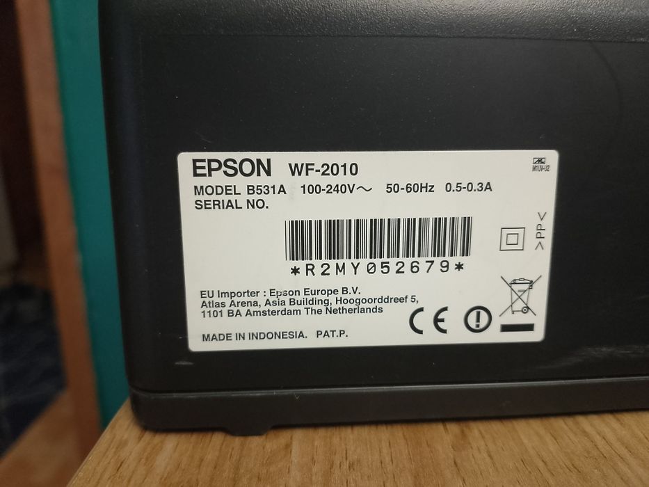 Drukarka atramentowa Epson WF-2010 Używana, stan bdb. WI-FI