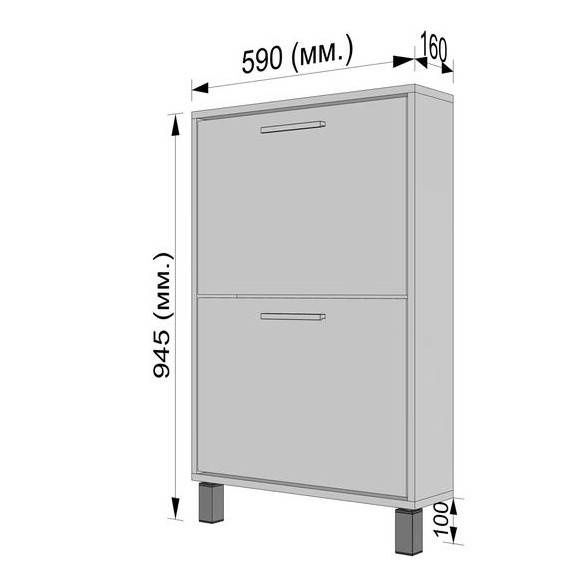 ТОП‼️Обувница из ДСП‼️ Простая сборка Оплата частями Быстрая доставка