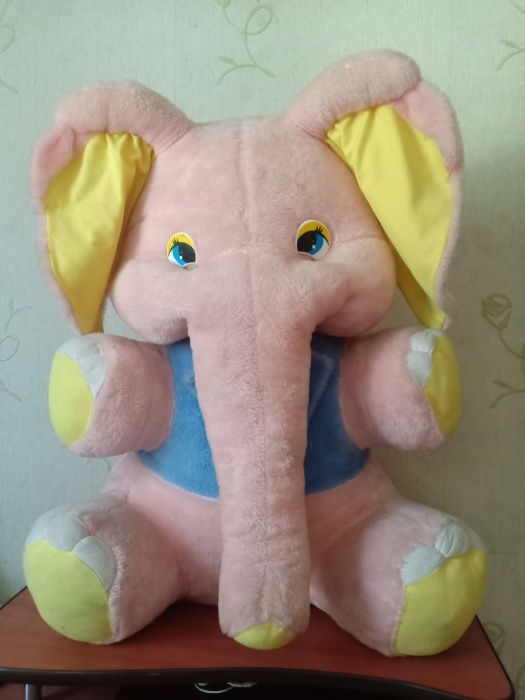 Мягкая игрушка Слон. 80*63 см