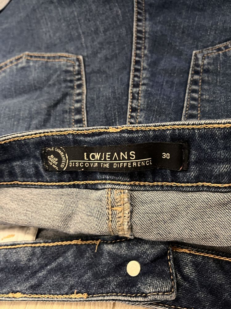 Шорти джинсові з підворотами lcw jeans lc waikiki