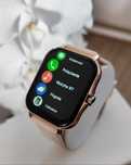 Nowy,Damski,Złoty Smartwatch Zegarek