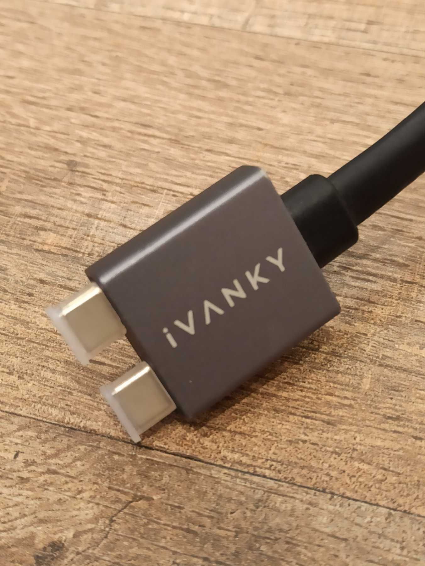 Хаб для MacBook USB-C Hub Ivanky 9-1 PD, HDMI SD/TF Card Slot Ethernet