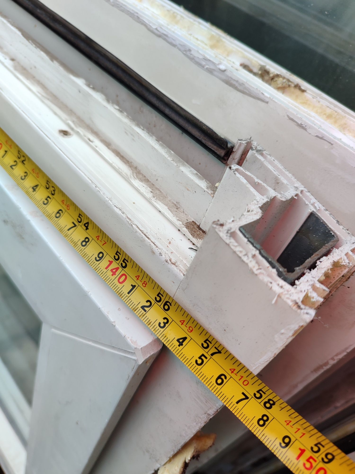 Okno pcv uchylne 147 x 64 używane 150 x 60 duża ilość
