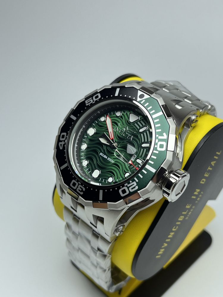 Invicta 47842, чоловічий дайверський годинник, інвікта про дайвер