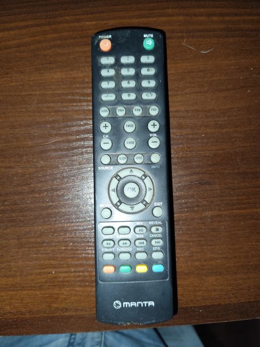 Pilot do telewizora Manta