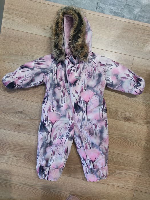 Зимний комбинезон на девочку 80 р-р