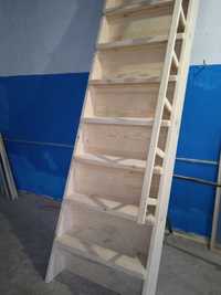 Деревянная лестница 3м