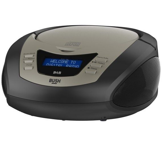 Boombox Bush DAB CDDAB212 Odtwarzacz CD Radio Cyfrowe