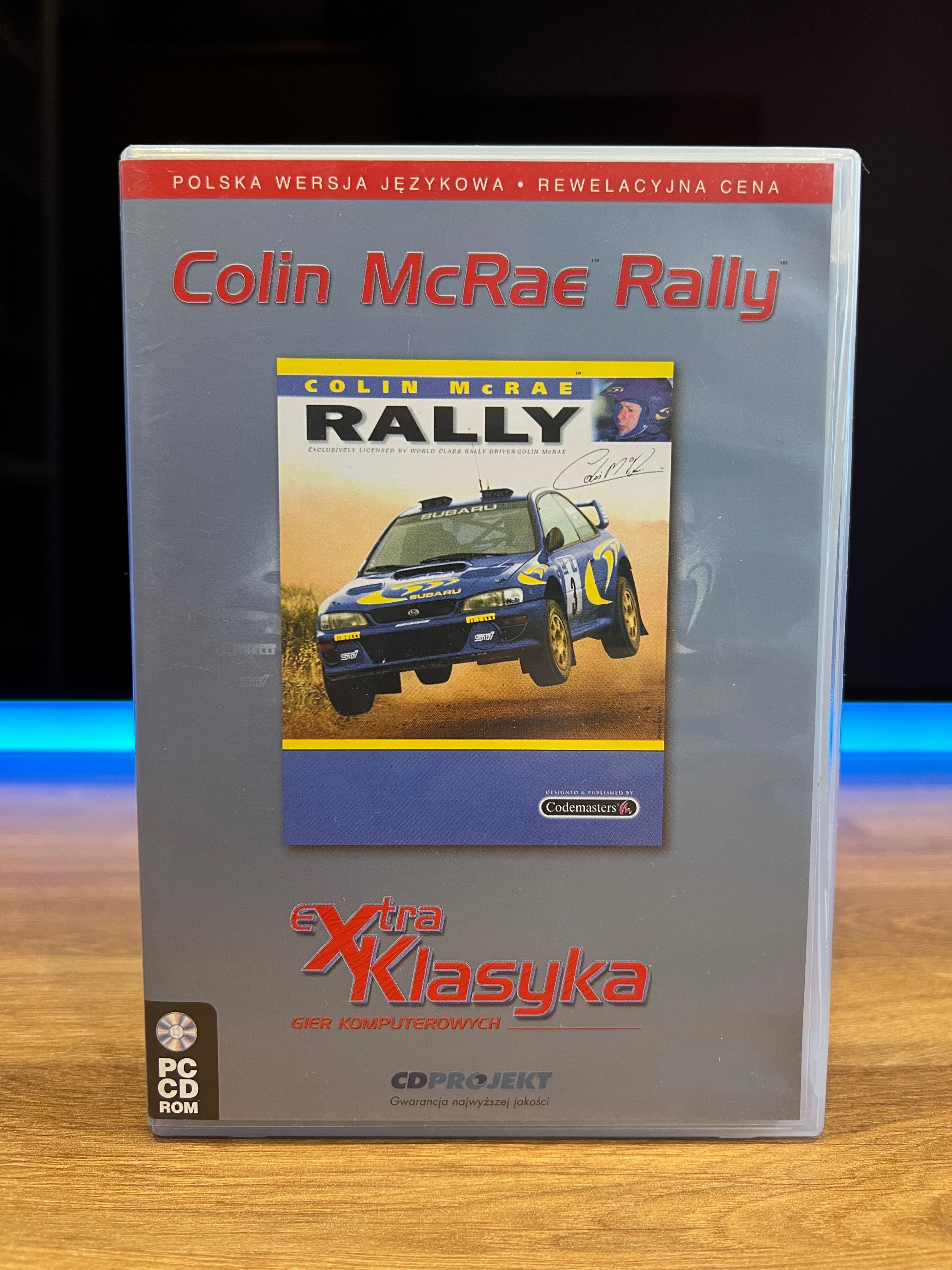 Colin McRae Rally 1 (PC PL 1998) BOX polskie wydanie eXtra Klasyka