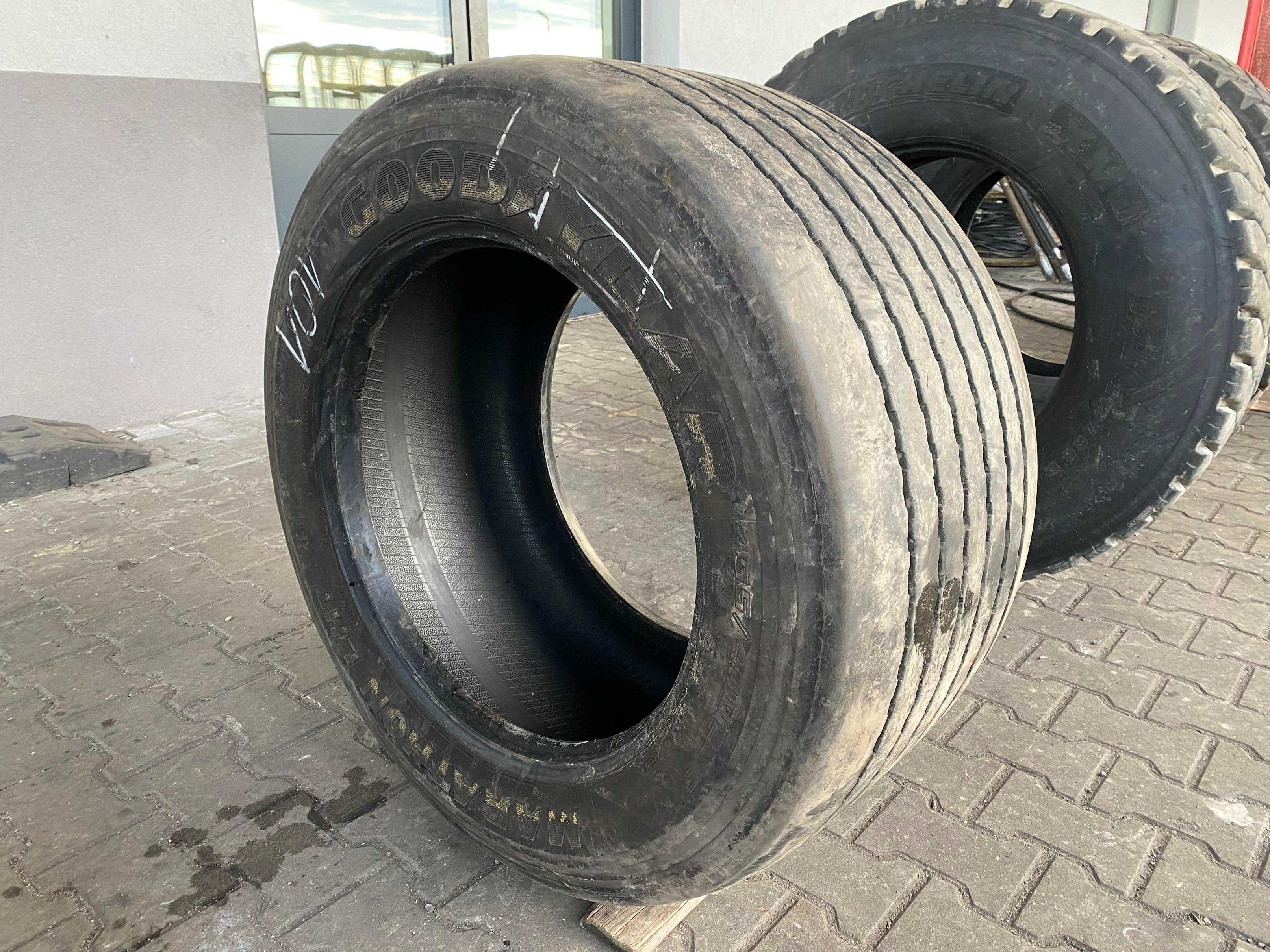 Opona 455/40R22.5 GOODYEAR MARATHON LHT + Naczepa Mega 11mm PLUS