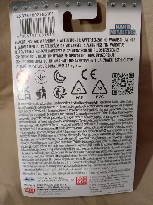 Figurka kolekcjonerska Minecraft Wither Skeleton