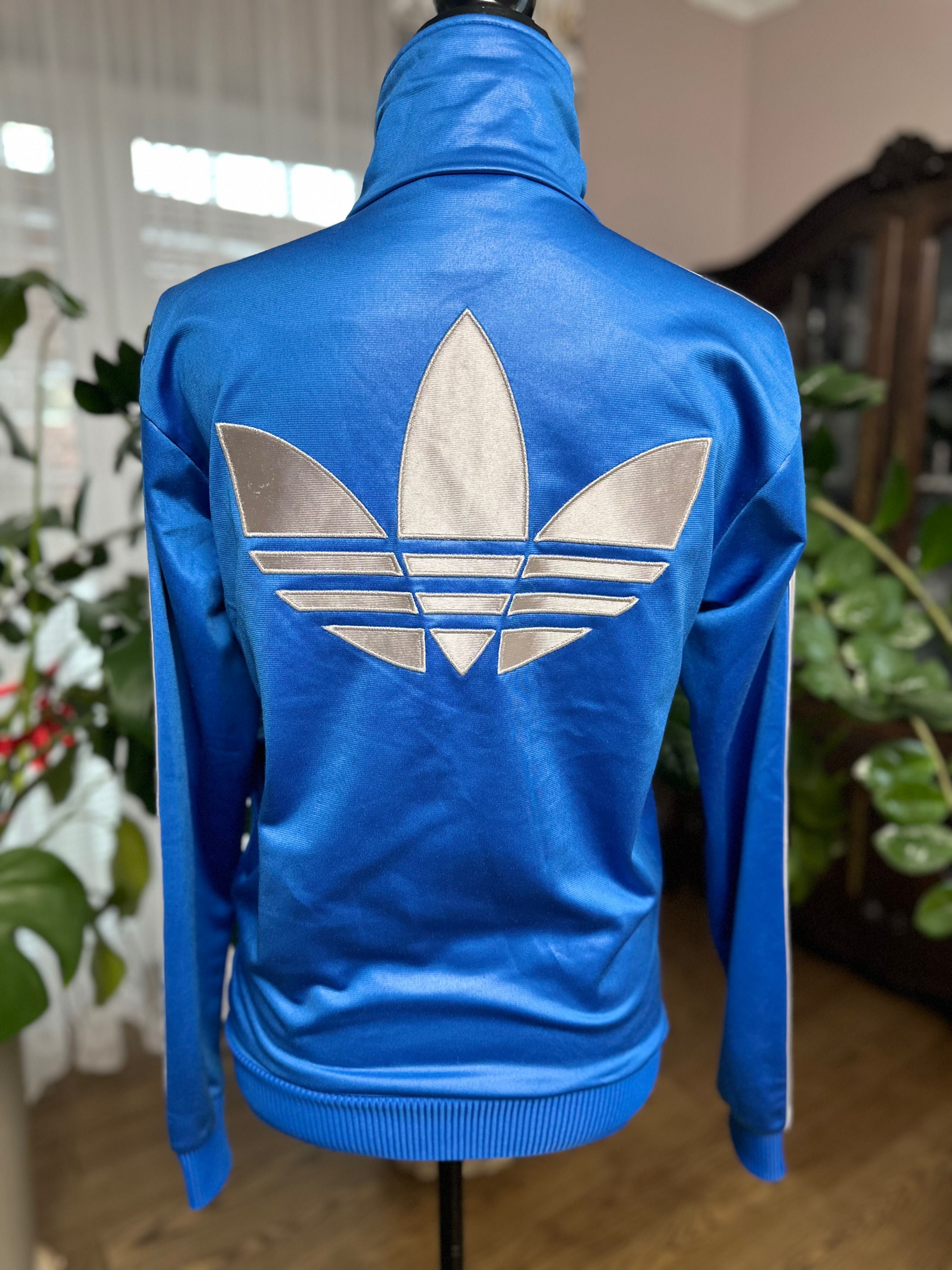 Bluza męska Adidas Chile 62 XS niebieska unikat