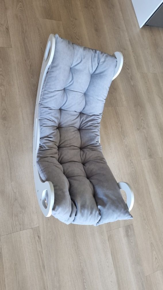 Bujak drewniany Montessori i poducha Babywood