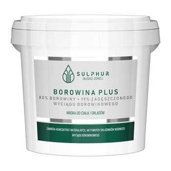 Borowina Plus maska do ciała i okladow 1000g