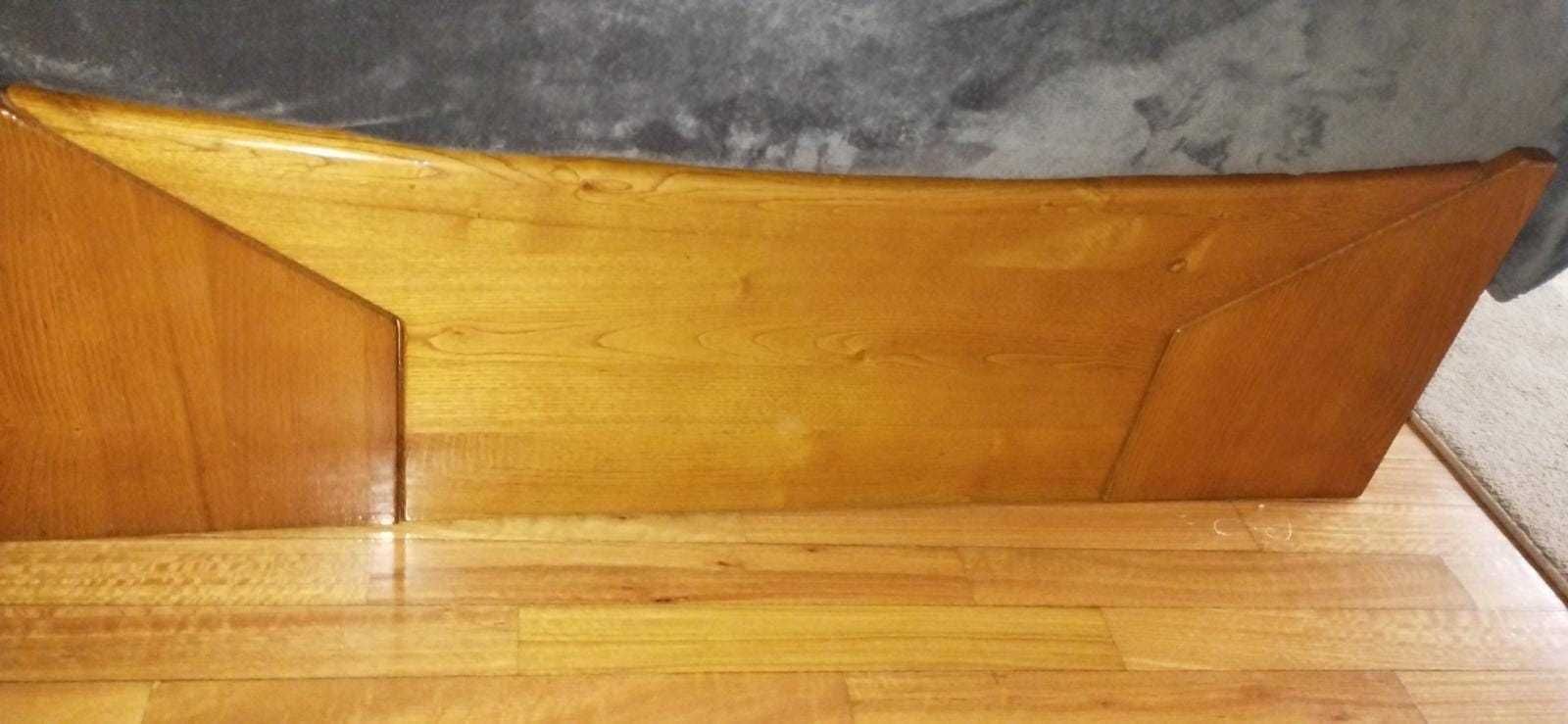 Conjunto mobília de quarto madeira castanho