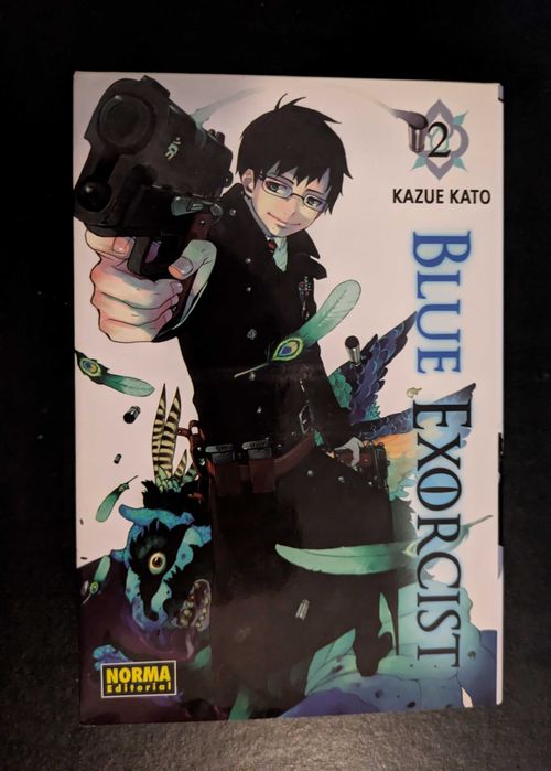 Livro Manga Blue Exorcist Parte 02 - Edição Espanhola