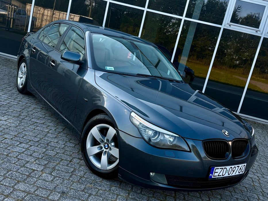BMW Seria 5 LIFT*  *AUTOMAT! Full Navi* Piękna Skóra* Bi-Xenon* 2x PDC! 2008