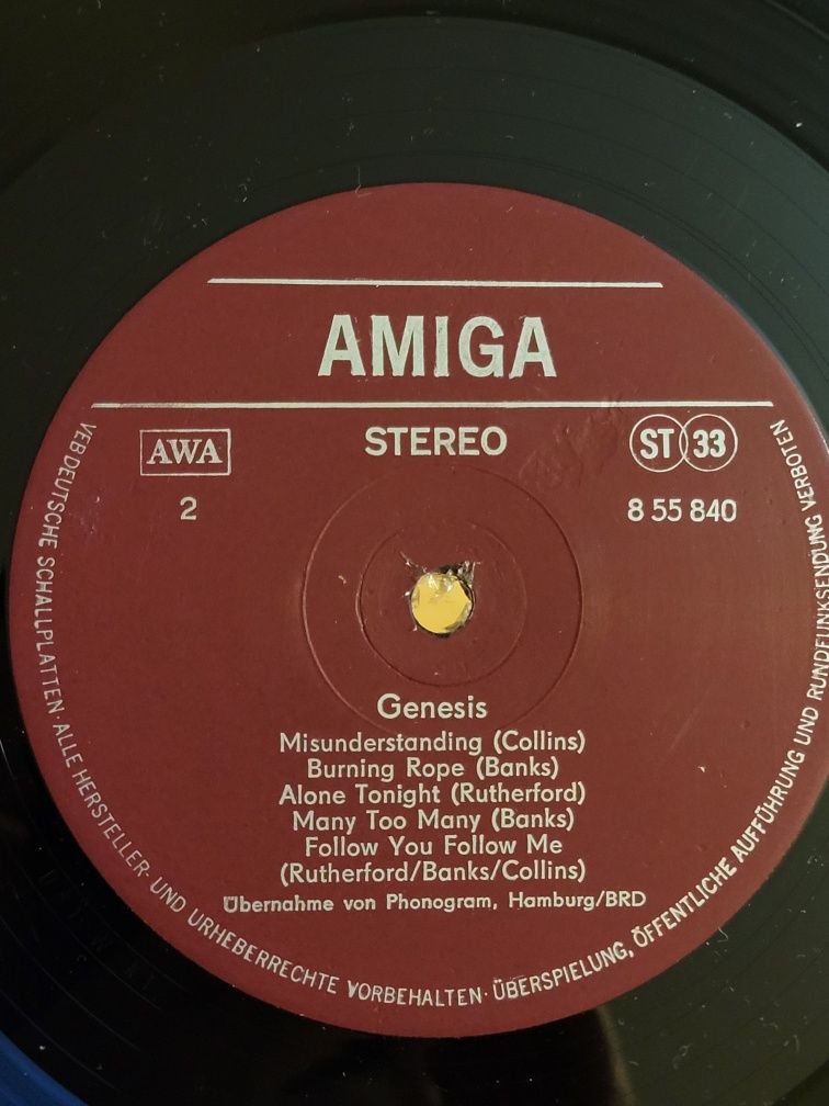 Płyta winylowa LP - Genesis, 1981r, Made in Germany