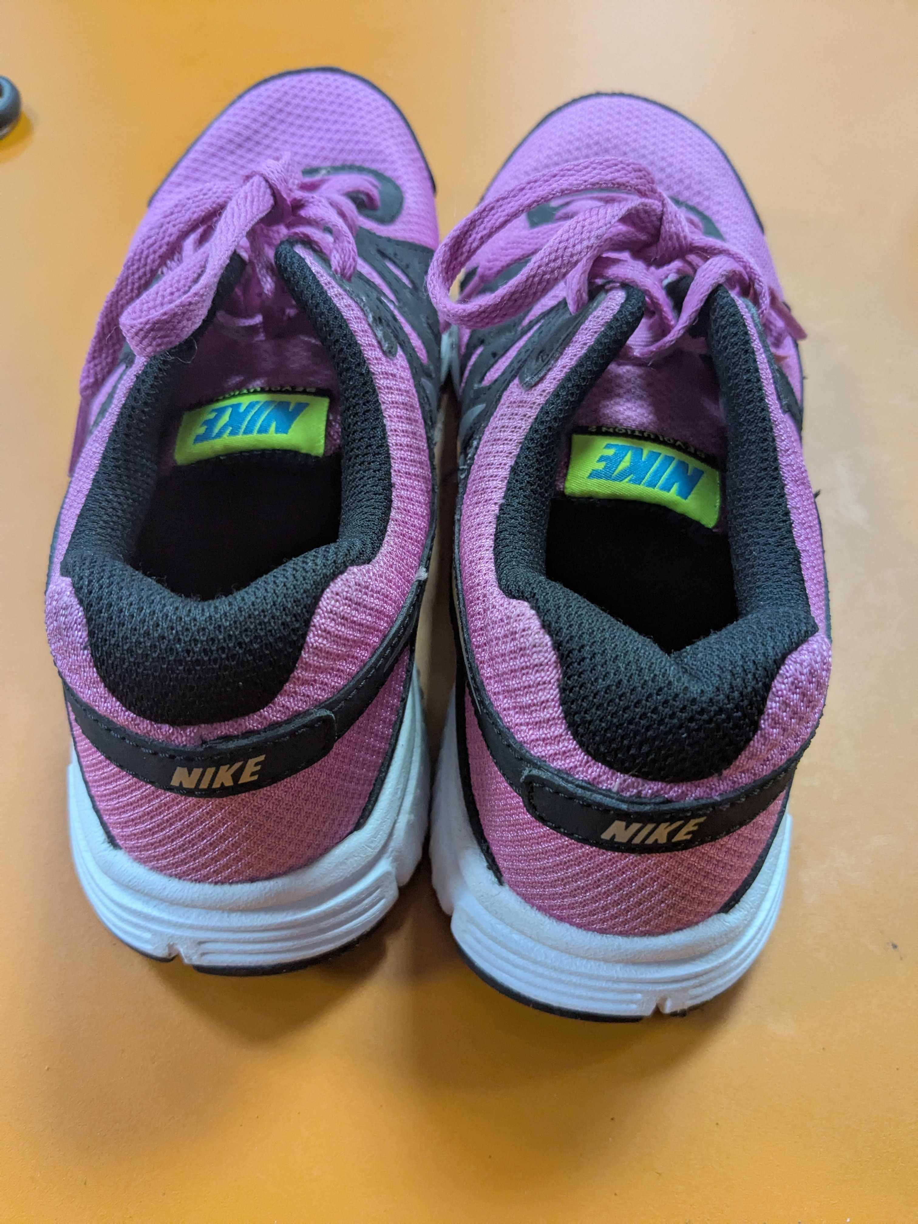 Nike revolution 2 sneakersy różowo czarne rozm. 38