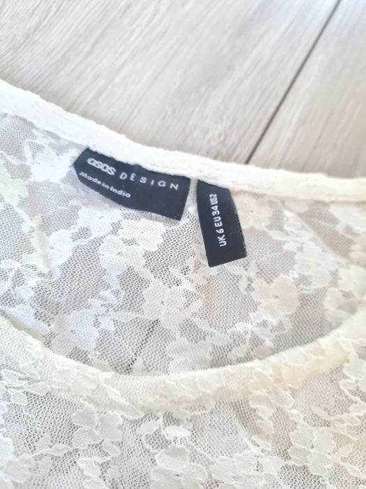 Bluzka koronkowa xs Asos