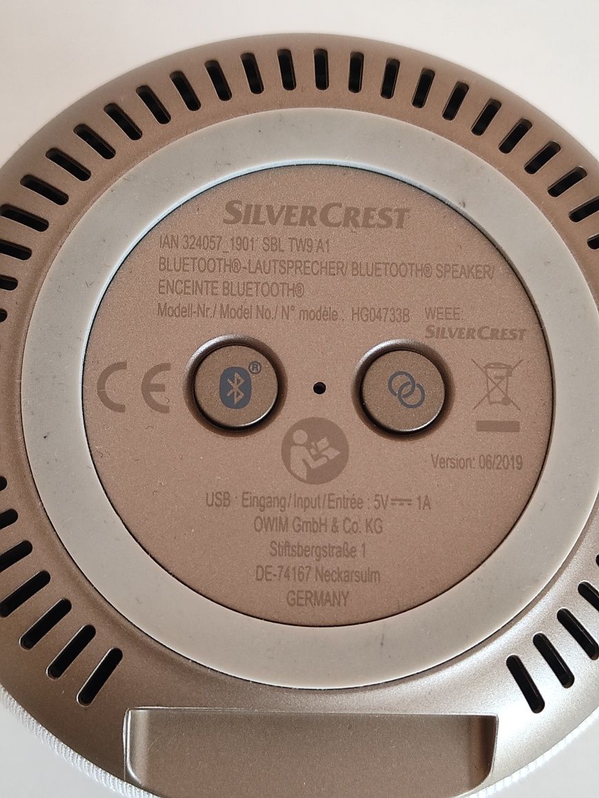 Głośnik Bluetooth SilverCrest SBL TW9 A1