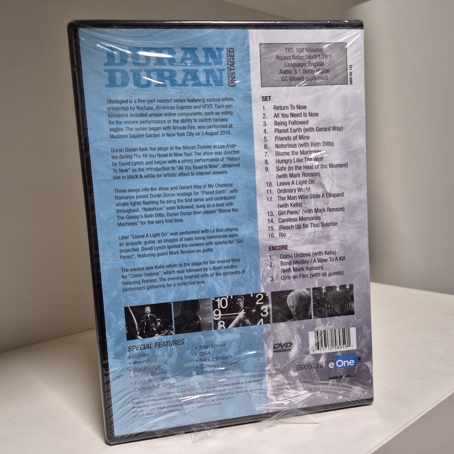 Duran Duran - Unstaged - DVD