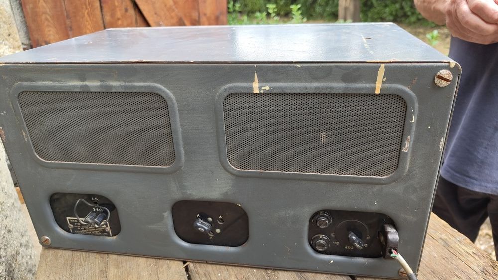 Radio emissor emergência baleeira DISA Marinetta 71A10