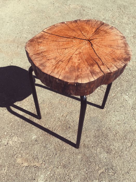 Stoliki kawowe Drewno-Stal Loft Design Industrial Handemade Hairpin