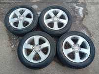 Alu 16" 5x112 oryg Seat Vw Audi nowe opony lato