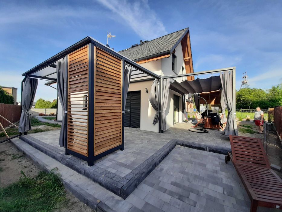 Pergola ogrodowa tarasowa wiata altana zadaszenie pergole PRODUCENT.