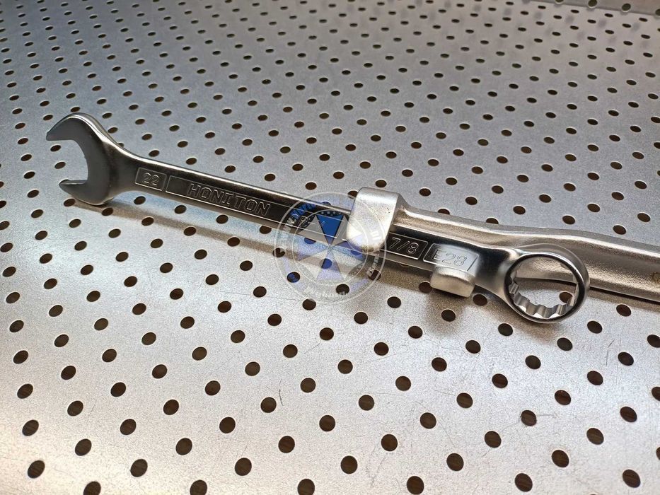 Przedłużka odgięta – uchwyt do kluczy płasko-oczkowych 34cm Cr