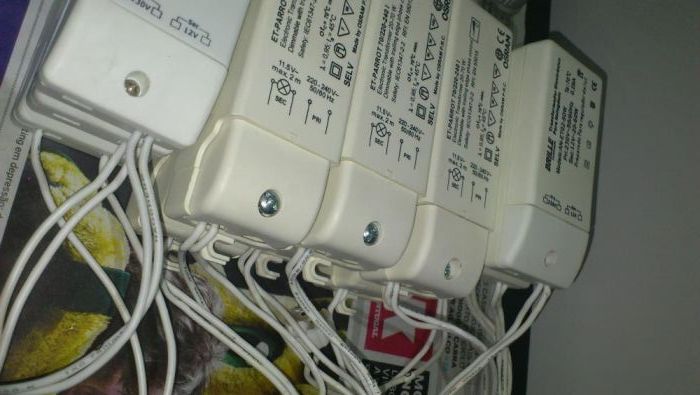 Transformador eletronico OSRAM + lâmpada halógeneo 50W