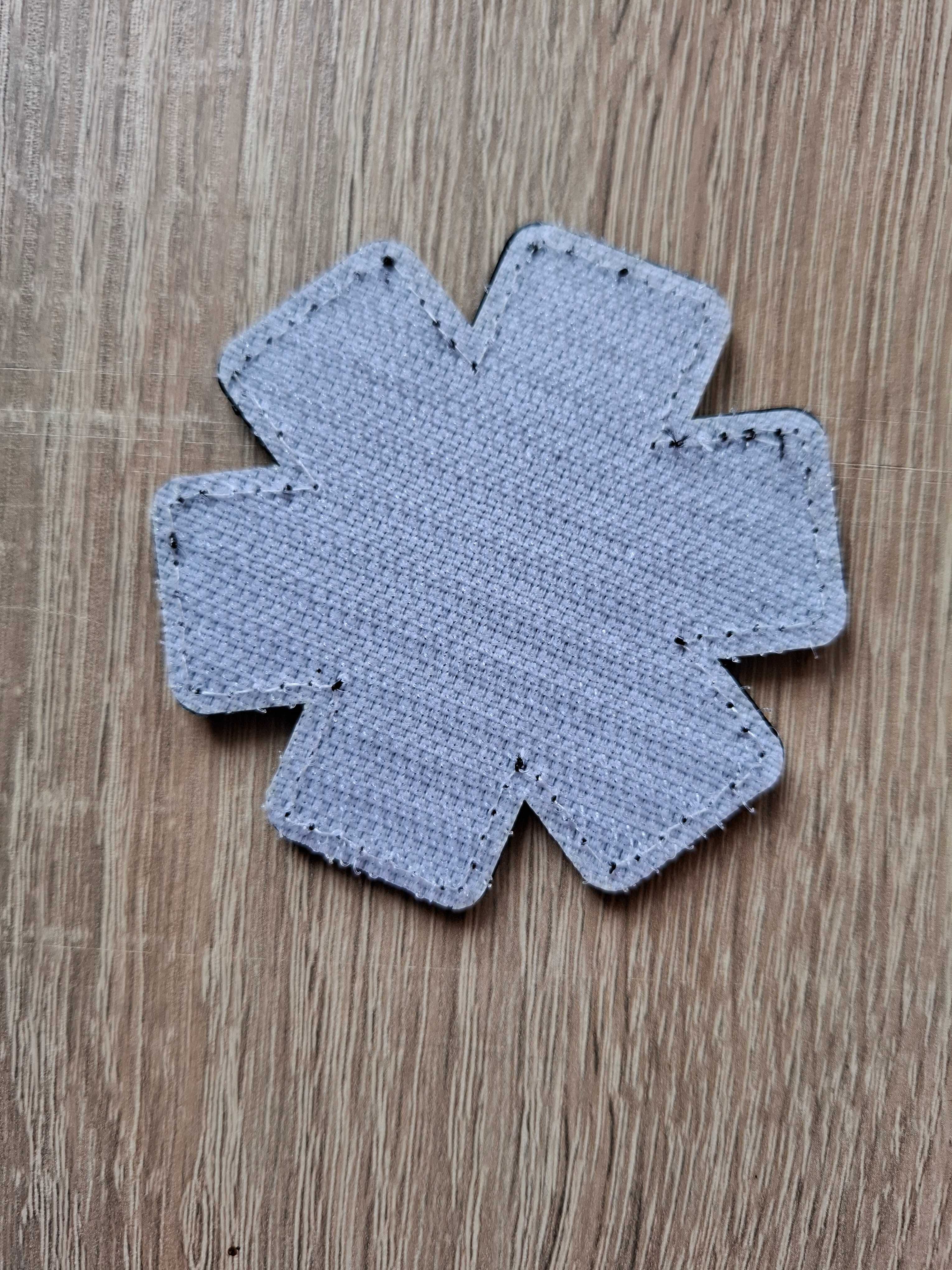 Naszywka Medic Skull 3D PVC na rzep - Star of Life, Gwiazda Życia