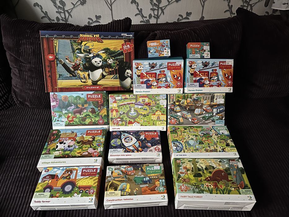 Пазли дитячі, б/у