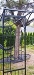 Pergola klasyczna czarna 2x2 m