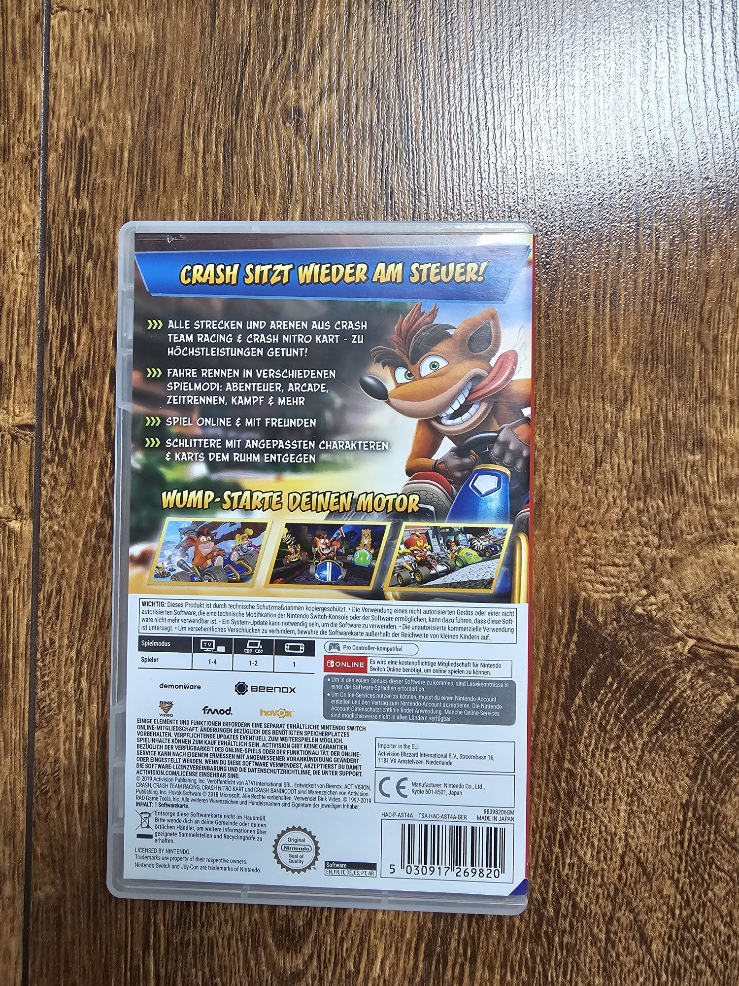 Gra Crash Team Racing nintendo