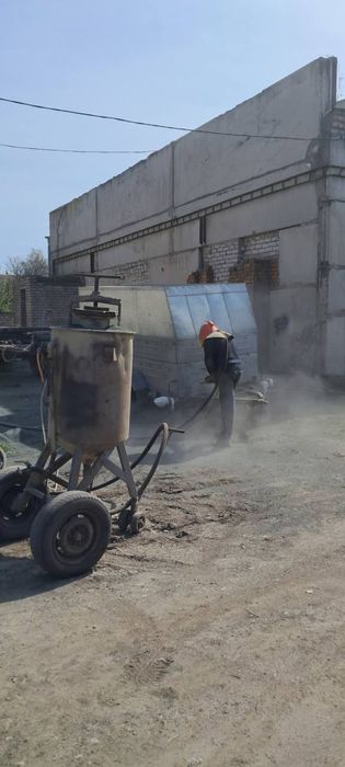 Услуги пескоструя Днепр. Пескоструйная обработка/Пескоструй