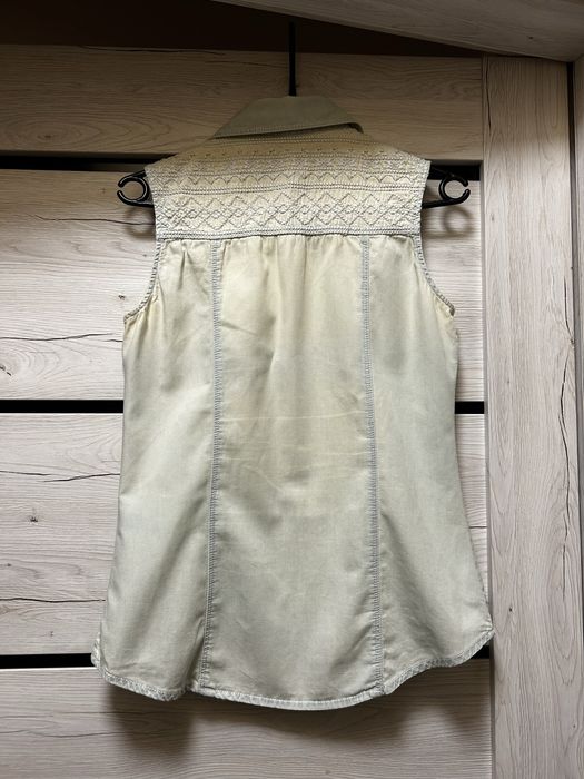 Dżinsowa damska koszula