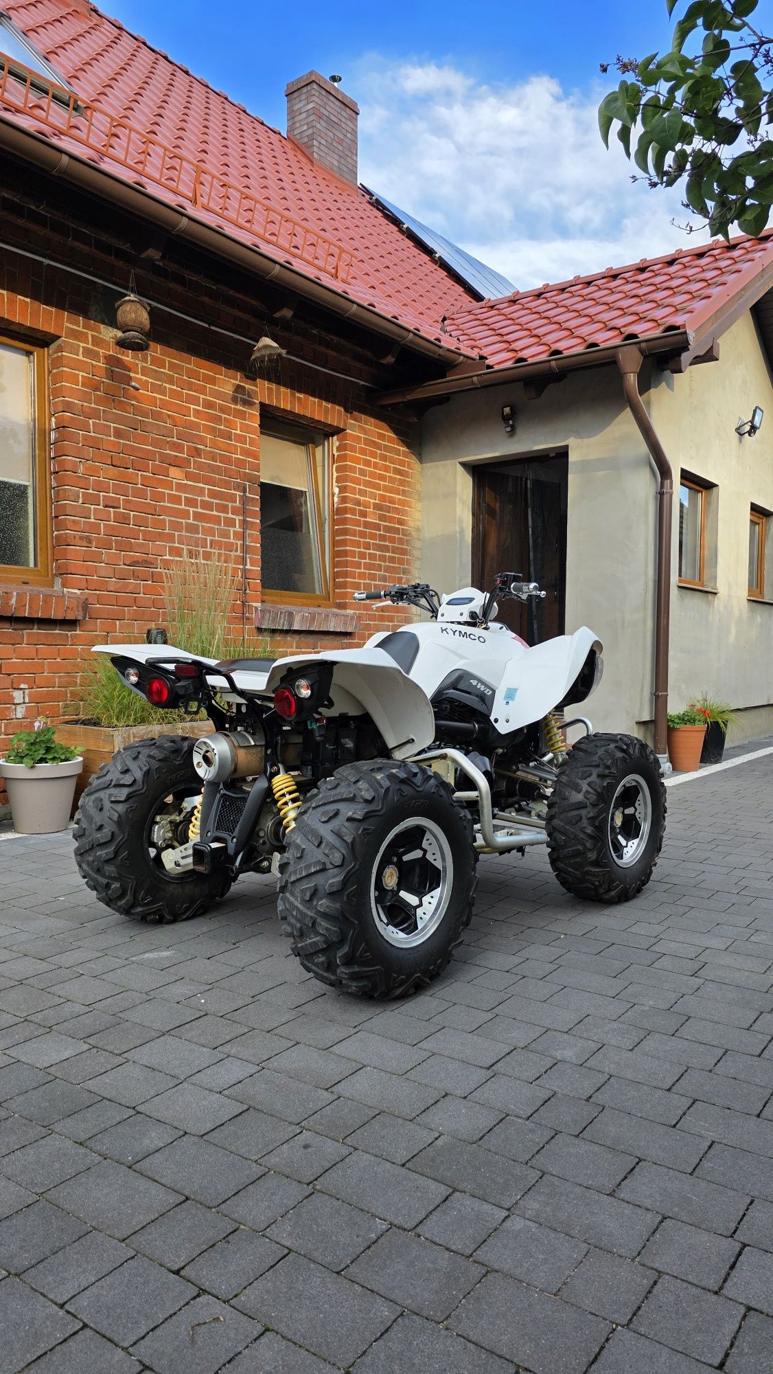 Quad ATV Kymco Maxxer 400, Super stan, Nowy Akumulator